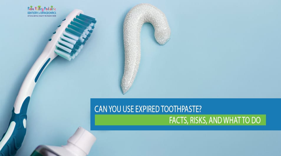 Expired toothpaste tube with faded label on bathroom counter – Can You Use Expired Toothpaste?